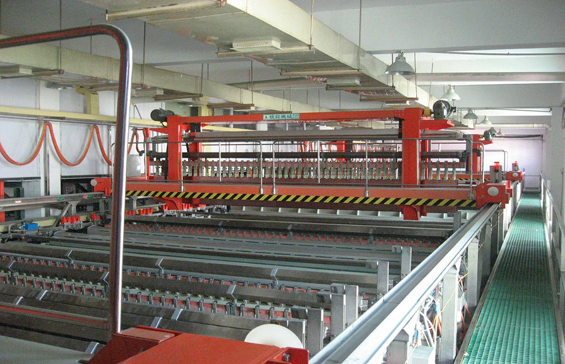 Graphic electroplating - Taiwan Jingming automatic electroplating line