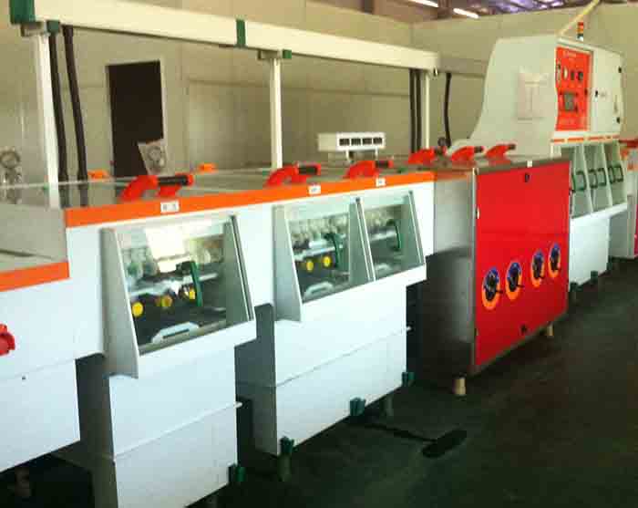 Plate grinding machine